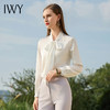 IWY/春装蝴蝶结衬衫白色雪纺面试衬衣女长袖设计感小众职业上衣B500 商品缩略图3