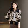 春款宽松休闲外搭时尚大翻领拉链针织开衫CC-XX-3886 商品缩略图3