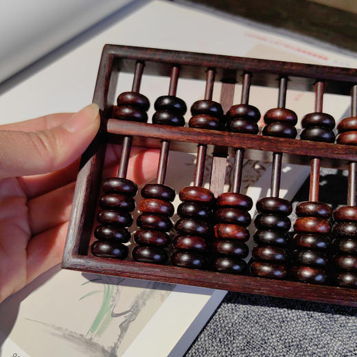 小叶紫檀实木算盘°大款&小款 商品图4