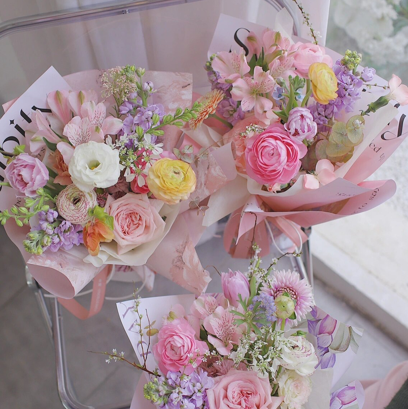 仙气飘飘系列小花束款式随机