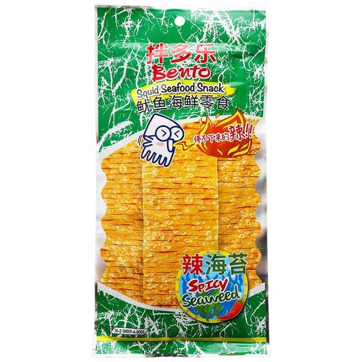 태국 Bento 매콤 김맛 오징어 슬라이스 20g 그린 商品图0