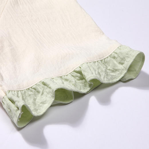 都市丽人生活家居春夏睡衣女软绵绵家居服薄款短袖短裤女士软绵绵套装LH41E1 商品图7