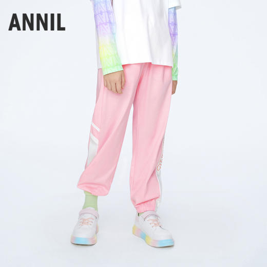 女童阳光活力休闲单裤裤子新款安奈儿童装实体店同款AG416525 商品图2