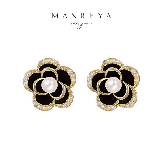  Manreya玛芮雅“可可小香”淡水珍珠耳夹无耳洞耳饰 商品图0