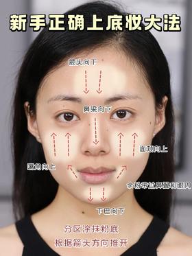 0基础学化妆 | 3️⃣分钟教会你打粉底，底妆巨服帖！