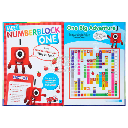 【中商原版】数字积木字母积木动画年鉴2020 Numberblocks Annual 2020 英文原版进口 儿童早教认知启蒙互动游戏学习 精品童书 商品图3