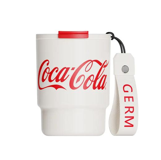 格沵 可口可乐联名款竹简保温杯茶白色360ml GE-CK22AW-B21 商品图1