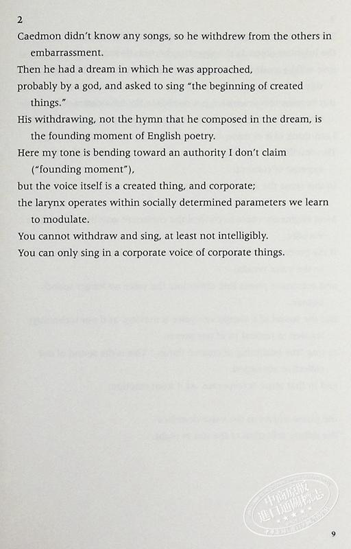 【中商原版】本杰明 勒纳 灯光 The Lights Poems 英文原版 BEN LERNER 诗歌 诗集 托皮卡学校作者 商品图6