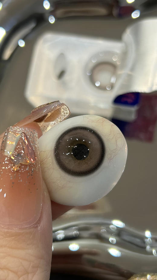 FULLY GIFT 升温糖色 日抛 十片 14.2mm 参考着色13.4mm 基弧8.7 含水43% 新锐国货 商品图4