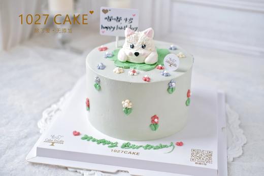 1027CAKE |   立体小动物 狗狗 西高地 商品图1