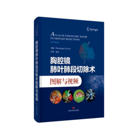胸腔镜肺叶肺段切除术图解与视频 高文 主译 介绍胸腔镜肺叶和肺段切除的技术操作 静态图像 视频