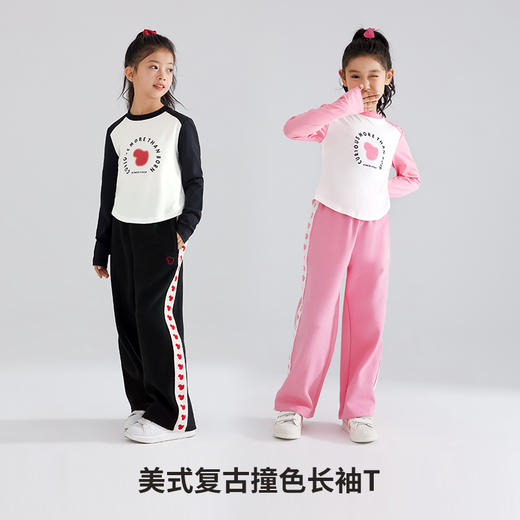 【清仓捡漏】【120-165】【可可鸭】女童春秋长袖T恤长袖 商品图1