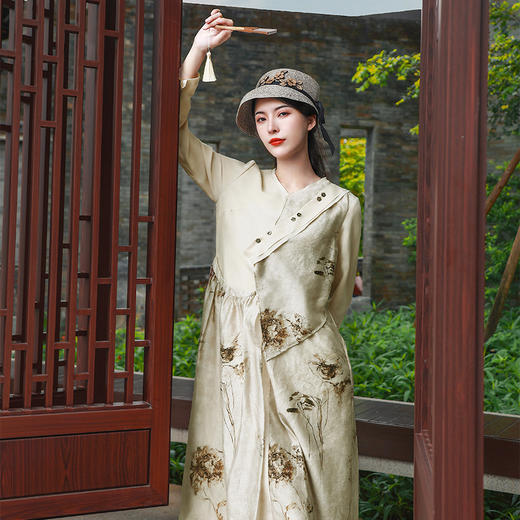 东方草木系列 | 尘染民族风连衣裙  | 现货加急发 商品图2