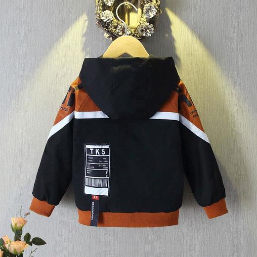 男童外套2024春款新款儿童春秋夹克上衣洋气潮中大男孩拉链衫韩版 商品图1