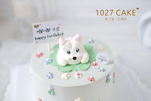 1027CAKE |   立体小动物 狗狗 西高地 商品图3
