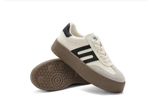 百丽复古德训鞋女2024年春款女鞋厚底撞色休闲鞋板鞋 商品图5