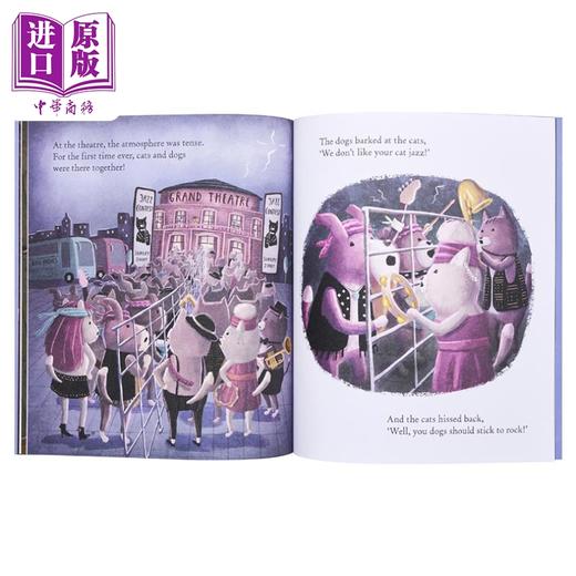 【中商原版】开学季主题绘本4册 英文原版 吹爵士乐的狗Jazz Dog 雨中的旋律The Rhythm of the Rain 仙子的花园The Fairy Garden 荒野WILD 商品图2