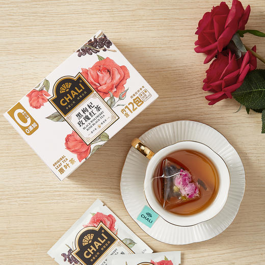 CHALI茶里黑枸杞玫瑰红茶盒装30g（新版） 商品图5