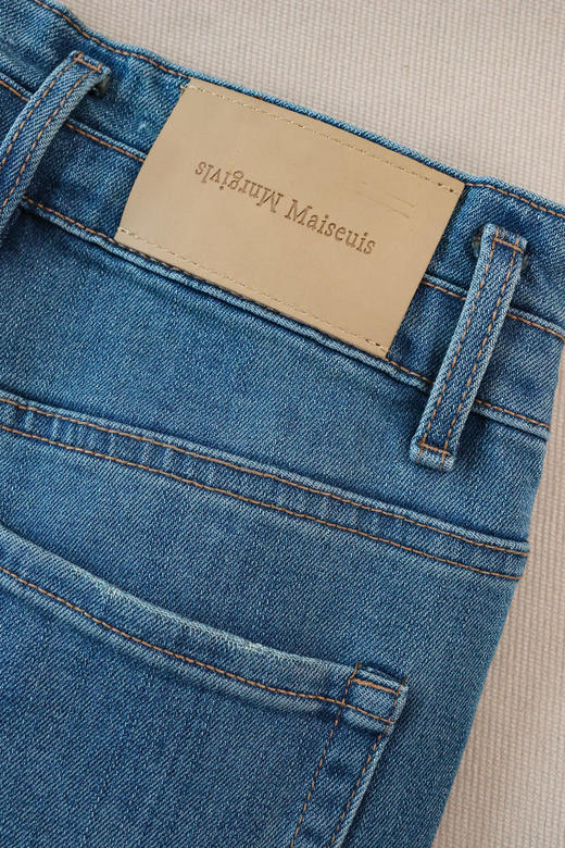 两粒扣高弹微喇超模裤 商品图8