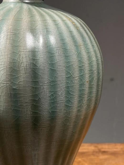 青瓷刻编竹纹梅瓶，顺丰包邮 商品图4