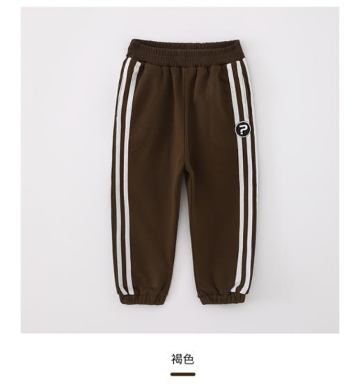 👍【藤之木工房儿童春季新款运动感卫裤】 ✅1、臀腿宽松 脚口束口、🌈柔软亲肤 舒适自由、🎊上身就不想脱下🌈 商品图1