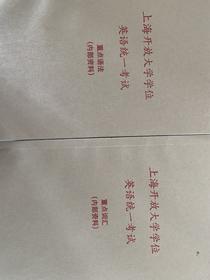 上海开放大学学位英语考试重点语法和重点词汇（针对2026年上开学位英语考试）