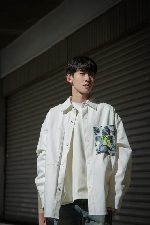 E412525232长袖休闲衬衫外套 商品图3