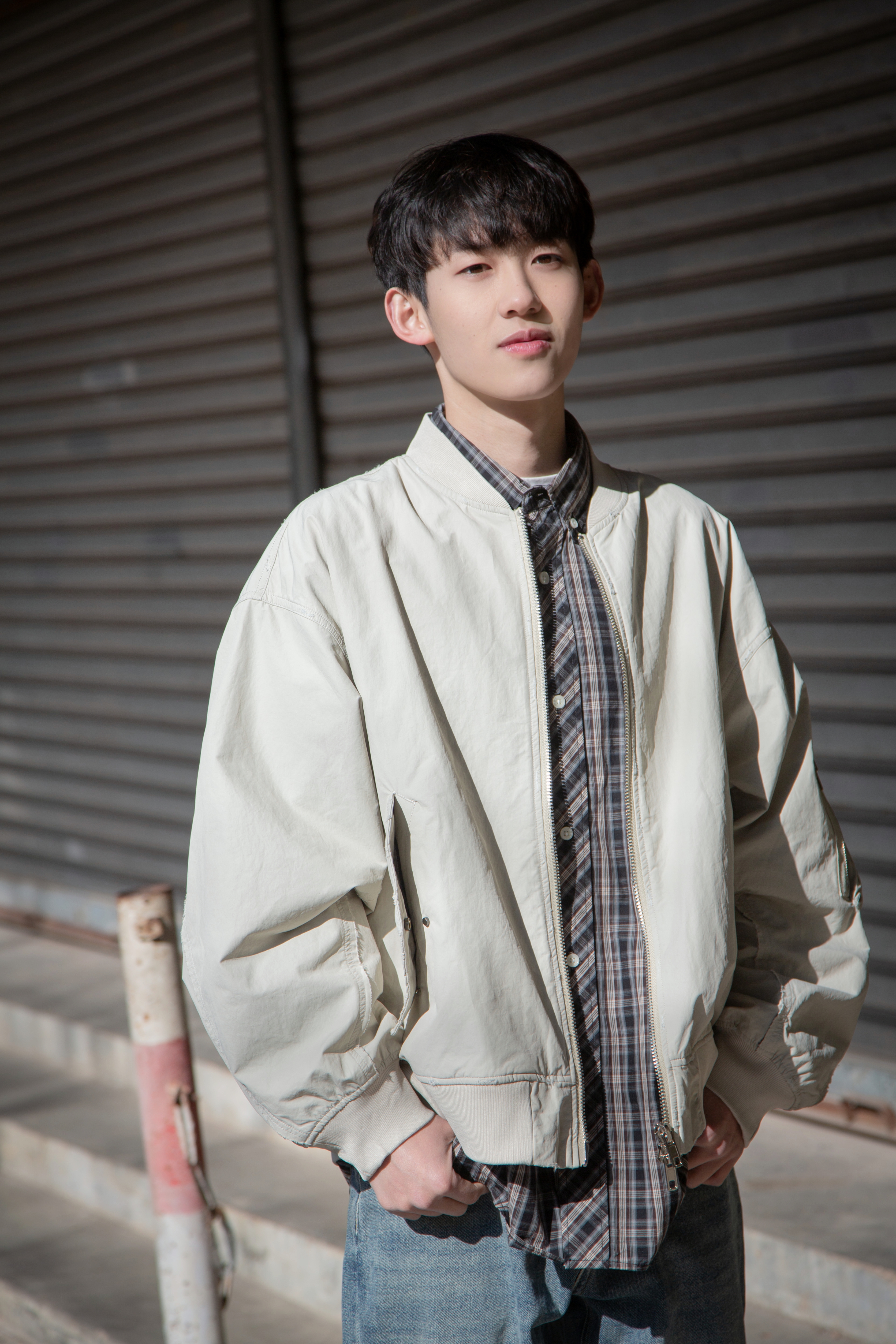 413072875休闲飞行夹克