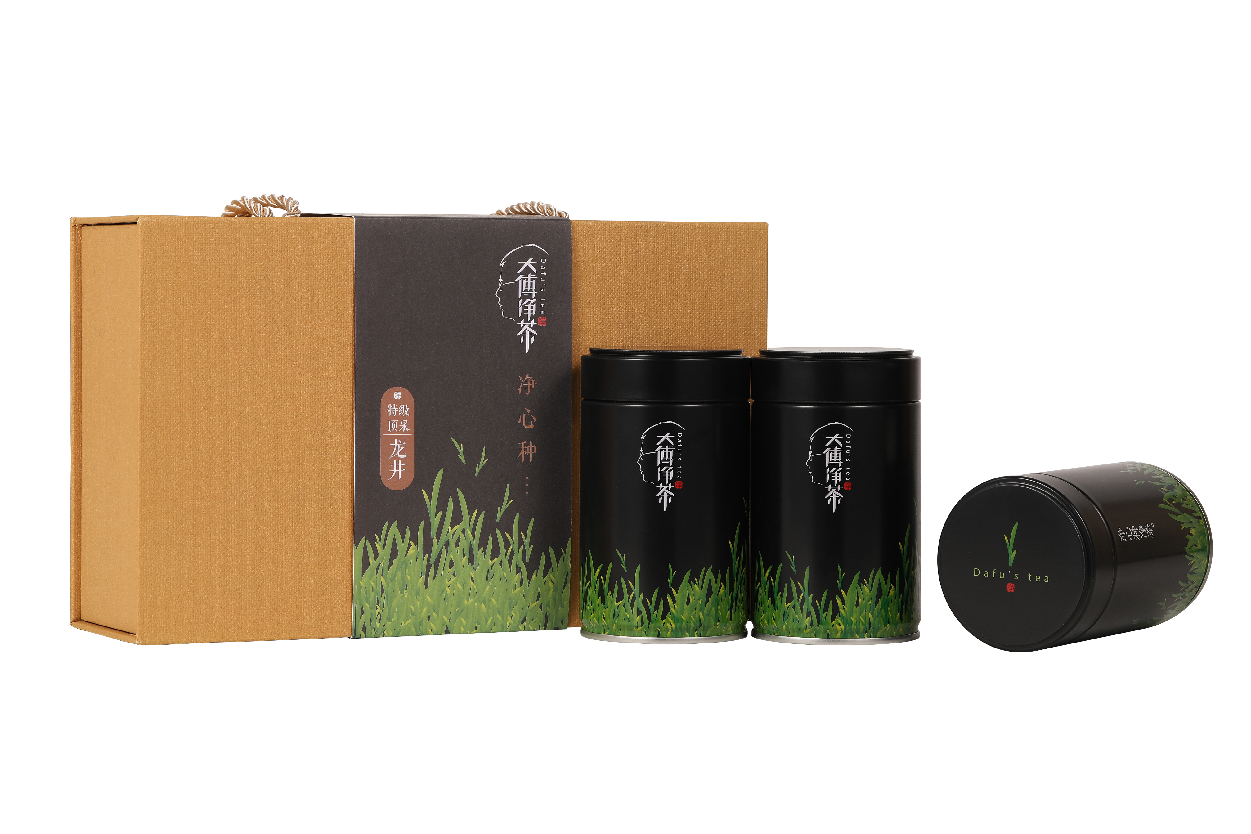 2026年特级明前龙井200g礼盒 大傅净茶 无农药零残留