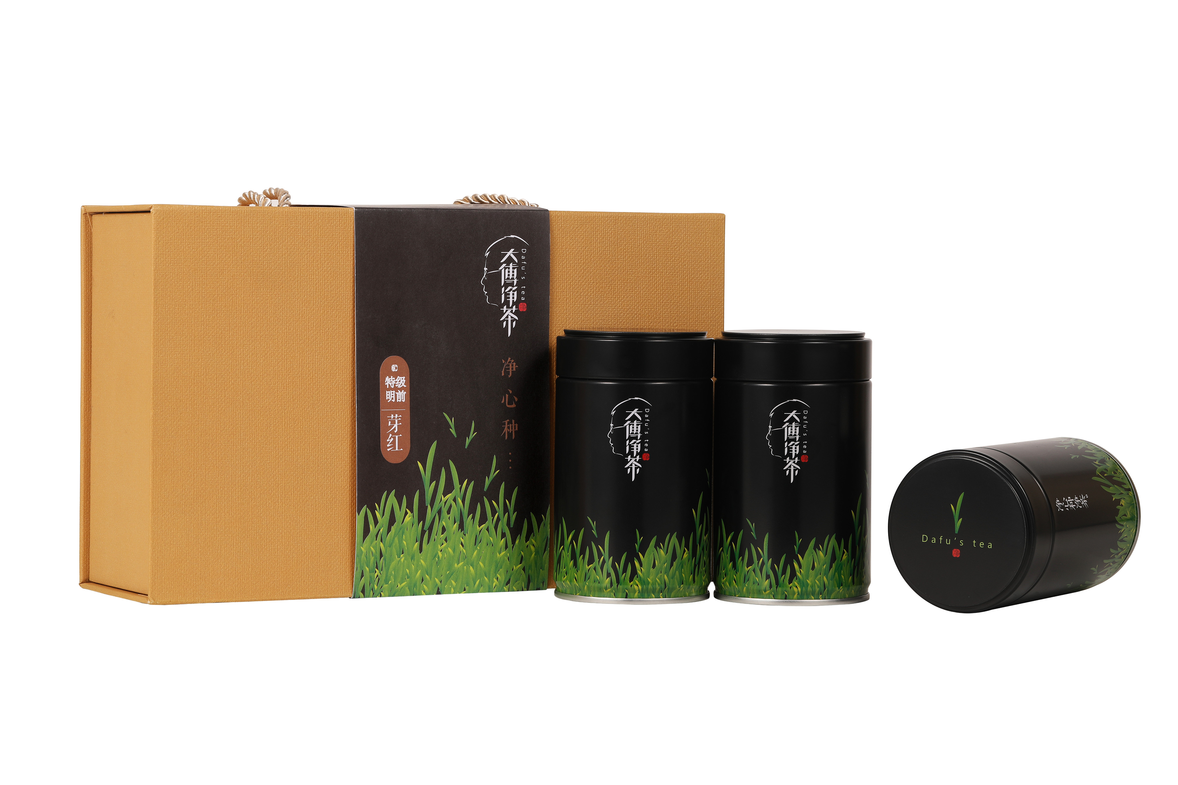 2026年特级明前纯芽红 200克 大傅净茶