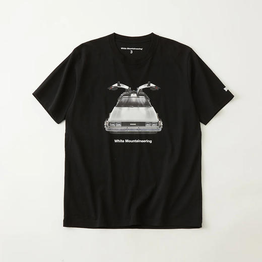 White Mountaineering 白山 DELOREAN TEE 回到未来主题天竺棉T恤 商品图4