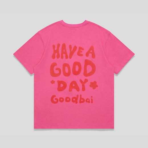 GOODBAI Have a good day印花短袖T恤 商品图4