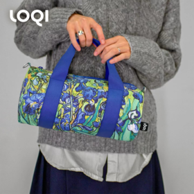 德国LOQI  旅行包时尚艺术环保 轻便折叠收纳手提单肩斜挎日常通勤旅游出行必备