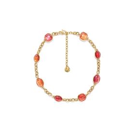 北京仓｜Goossens Paris-Cabochons-新春Look-红色 链条 项链（多种戴法）［法国设计师］