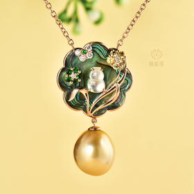 【花好月圆】金珠项链  ZZ2309091