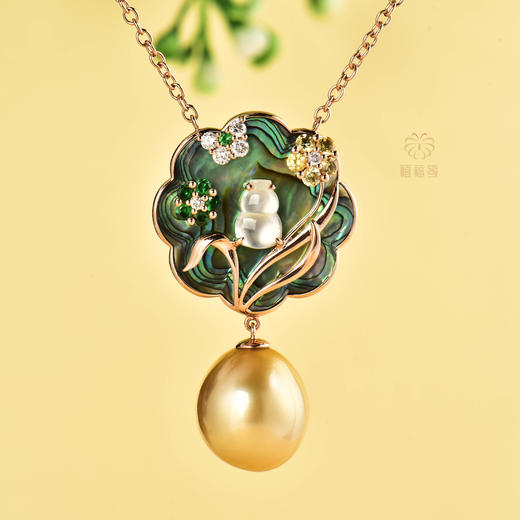 【花好月圆】金珠项链  ZZ2309091 商品图0