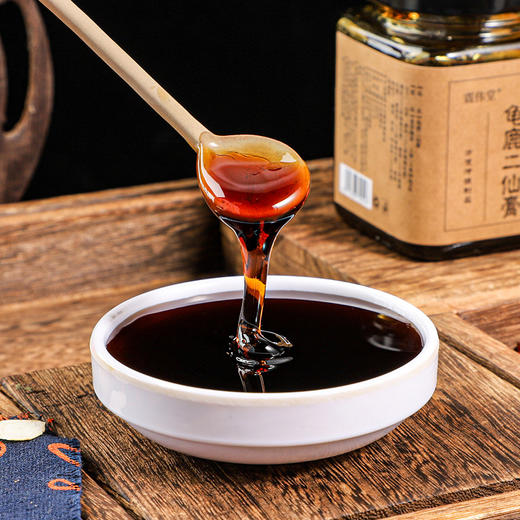 【重振男人雄风】龟鹿二仙汤膏 传承古法匠心熬制 男性滋补 鹿肉甲鱼枸杞人参膏 300g 商品图3