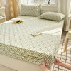 自然醒纯棉老粗布床笠单件全棉床垫保护罩防尘罩全包防滑席梦思保护套夏JY 商品缩略图7