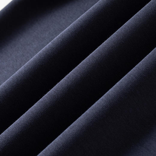 【桑蚕丝混纺】罗蒙春秋男装卫衣胸花绣花卫衣男士休闲百搭男青年卫衣圆领长袖T恤上衣男 商品图7