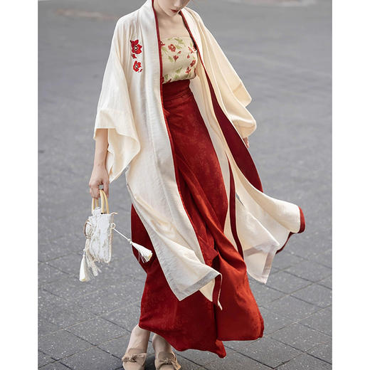 裁缝学苑AQ241国风宋制旋裙三件套日常汉服纸样晨袍打版裁剪样板 商品图1