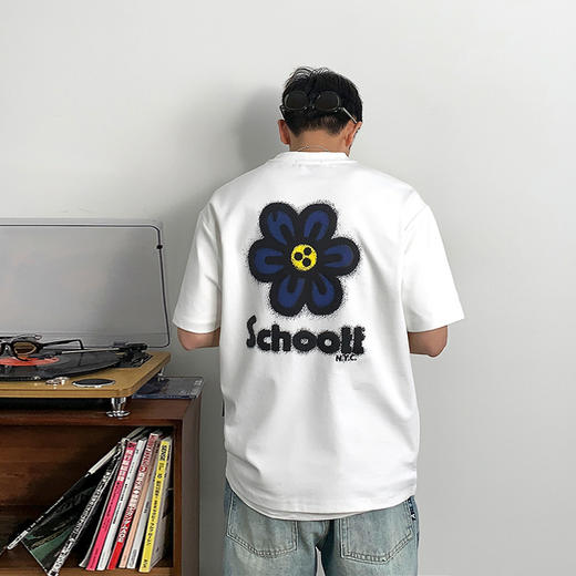 徐太浪日系印花短袖T恤男夏季潮牌男装宽松大码衣服内搭打底上衣 商品图0