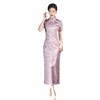 GX-22301老上海复古国风针织提花长款旗袍 商品缩略图4
