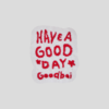 GOODBAI Have a good day刺绣毛毡贴纸套组 商品缩略图2