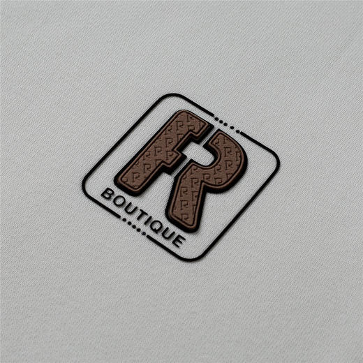 【桑蚕丝混纺】罗蒙春秋男装棉花糖工艺胸标卫衣男舒适休闲百搭男长袖T恤 商品图10