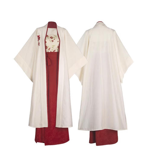 裁缝学苑AQ241国风宋制旋裙三件套日常汉服纸样晨袍打版裁剪样板 商品图4