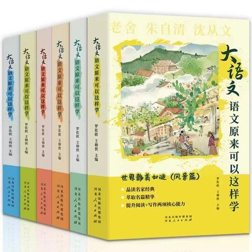 《大语文——语文原来可以这样学》（全6册）| 语文考试提分宝典 提升阅读+写作两项核心竞争力 商品图0