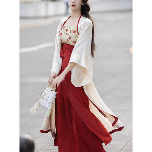 裁缝学苑AQ241国风宋制旋裙三件套日常汉服纸样晨袍打版裁剪样板 商品图6