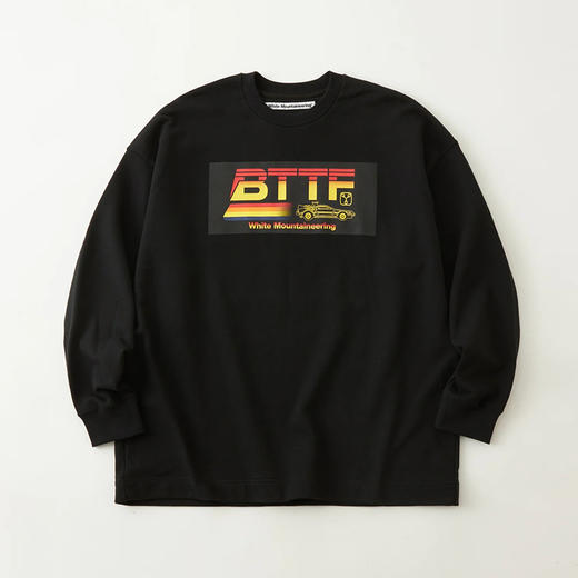 White Mountaineering 白山 SWEAT SHIRT 回到未来主题圆领卫衣 商品图2