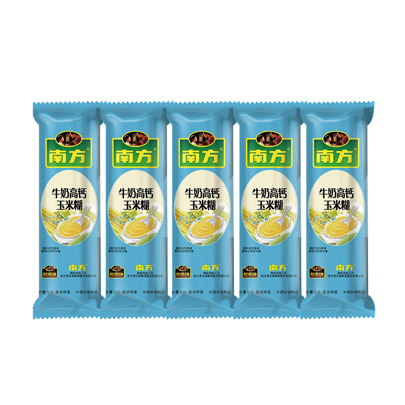 【品牌直营】南方黑芝麻 牛奶高钙玉米糊40g*5小条