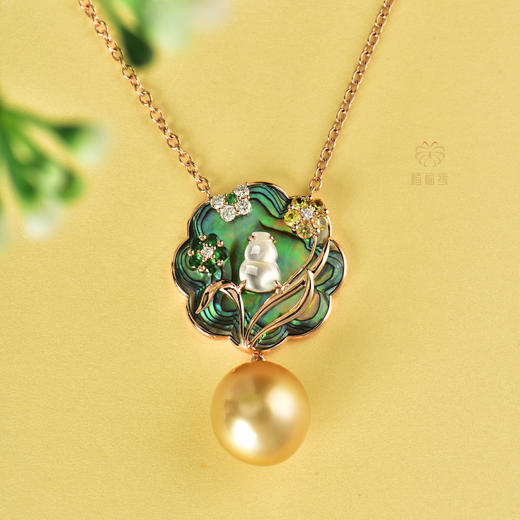 【花好月圆】金珠项链  ZZ2309091 商品图3